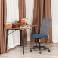 Кресло START флок/ткань синий/серый 32/W-12 - Изображение 2